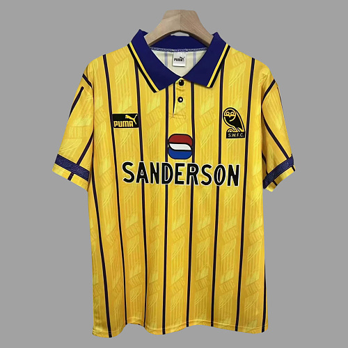 Sheffield Wednesday 94/95 Sheffield Wednesday Away Retro Soccer Jersey