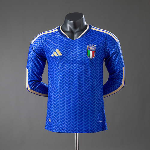 Italy Italy 2026 Home Player Version Long-Sleeve Jersey S-4XL