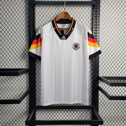 Germany Retro 1992 Germany away size S-XXL