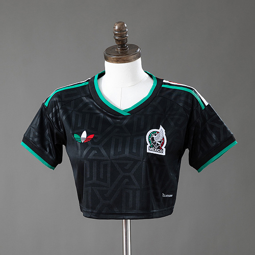 Mexico Mexico 2026 Third Away Women's Crop Top Style S-XXL