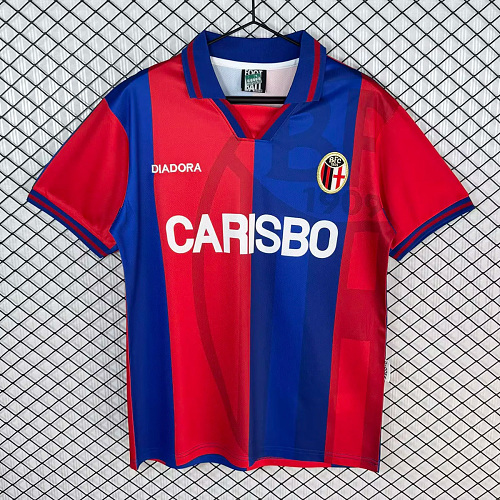 Bologna 96/97 Bologna Home Retro Soccer Jersey