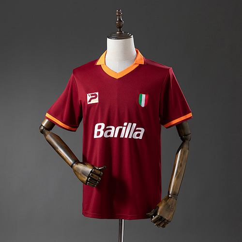 Roma Roma 83/84 Home Retro Jersey S-XXL