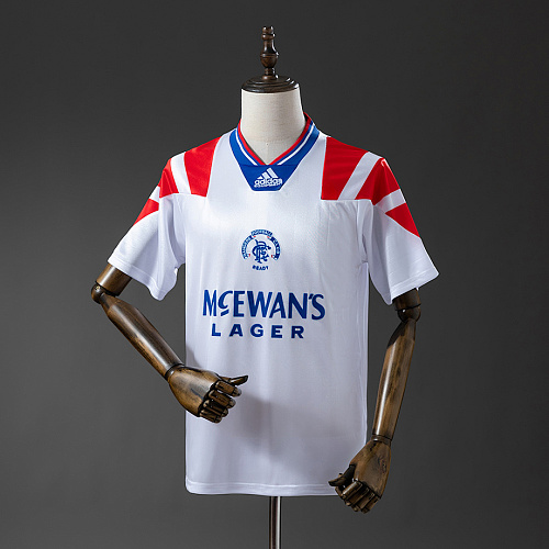 Rangers Rangers 92/94 Away Retro Jersey S-XXL