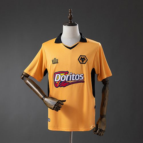 Wolverhampton Wanderers Wolves 02/04 Home Retro Jersey S-XXL