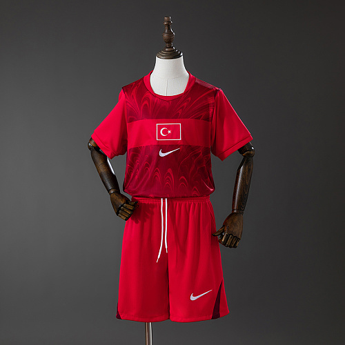 Turkey Turkiye 2026 Away Kids Kit Jersey Size 16-28