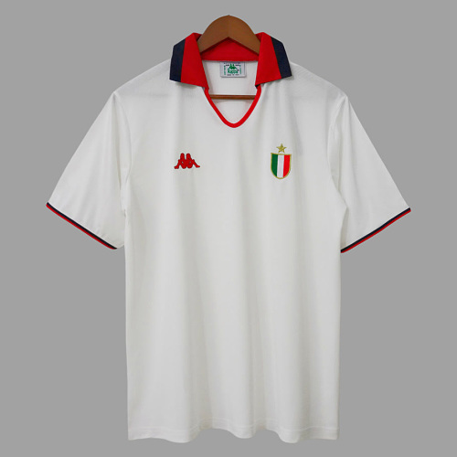 AC Milan 88/89 AC Milan Champions League Final Retro Soccer Jersey
