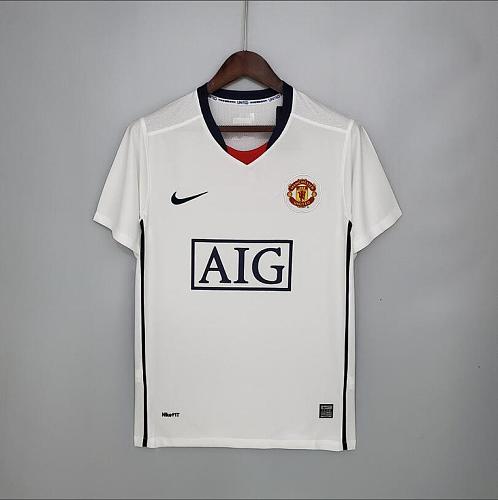 Manchester United Retro M. United 08/09 League Edition away White S-XXL