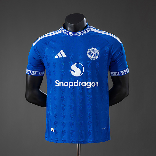 Manchester United M-U 26/27 Special Edition - Blue Player Version Jersey S-2XL