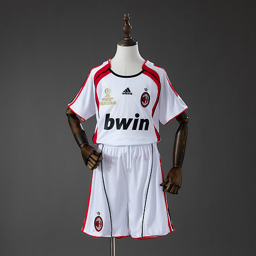 AC Milan AC Milan 06/07 Away Retro Kids Kit Jersey Size 16-28