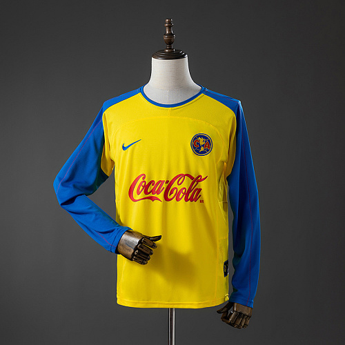America America 03/04 Home Long-sleeved Retro Jersey S-XXL