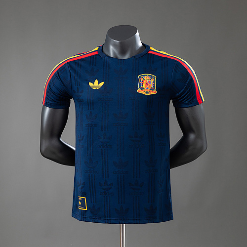Spain Spain 2026 Player Version Training Jersey - Royal Blue S-3XL