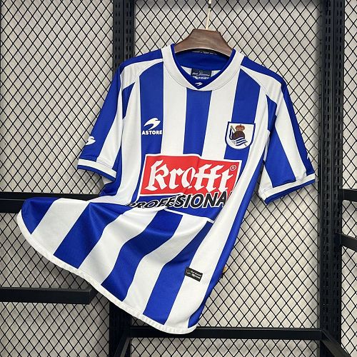 Real Sociedad Real Sociedad 2002/03 Home Jersey S-XXL