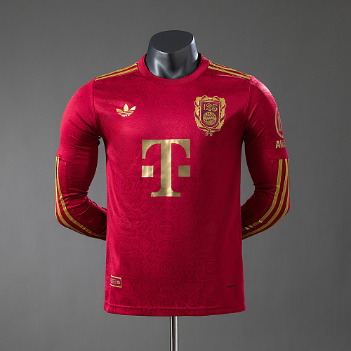 Bayern Munich Bayern Munich 25/26 125th Anniversary Long-sleeved Player Version S-XXL