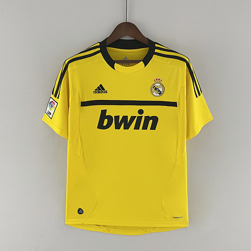 Real Madrid Retro Real Madrid 11/12 Goalkeeper Yellow S-XXL