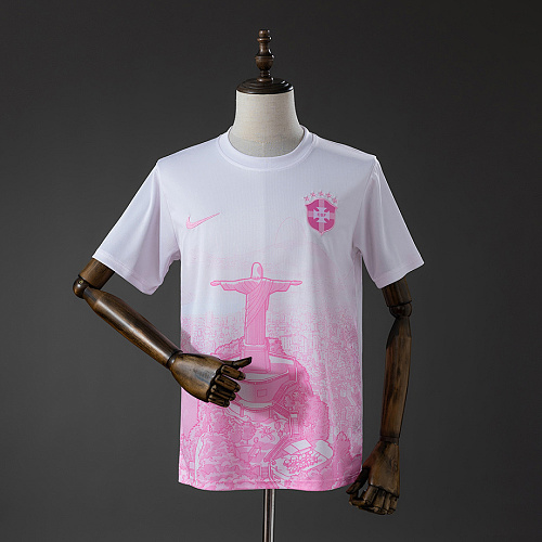 Brazil Brazil 2026 Jesus Rose Jersey S-XXL