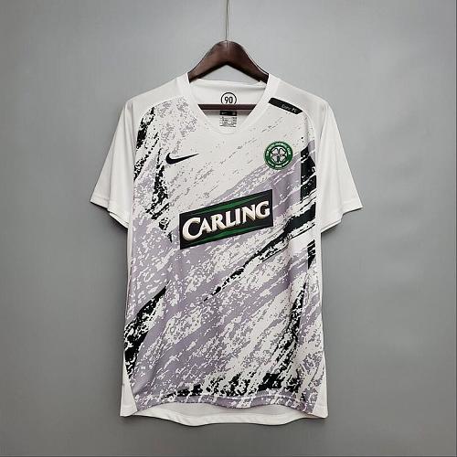 Celtic Retro 07/08 Celtic away white S-XXL