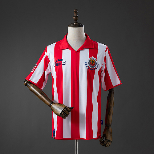 Chivas de Guadalajara Chivas de Guadalajara 03/04 Home Retro Jersey S-XXL