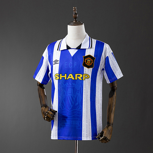 Manchester United M-U 1994/96 2nd Away Retro Jersey S-XXL