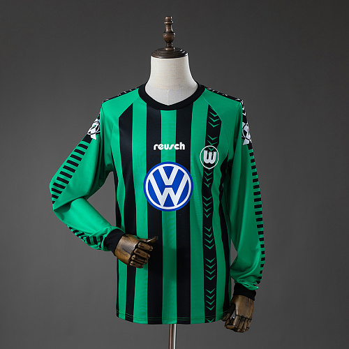 Wolfsburg Wolfsburg 95/96 Away Retro Long Sleeve Jersey S-XXL