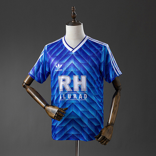 Schalke 04 Schalke 04 88/89 Home Retro Jersey S-XXL