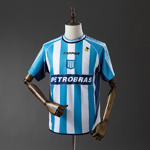 Racing Club Racing Club de Avellaneda 02/03 Home Retro Jersey S-XXL