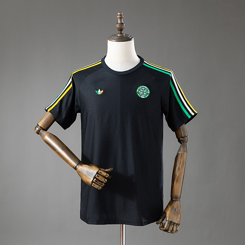 Celtic Celtic Terrace Icons T-Shirt Black S-XXL