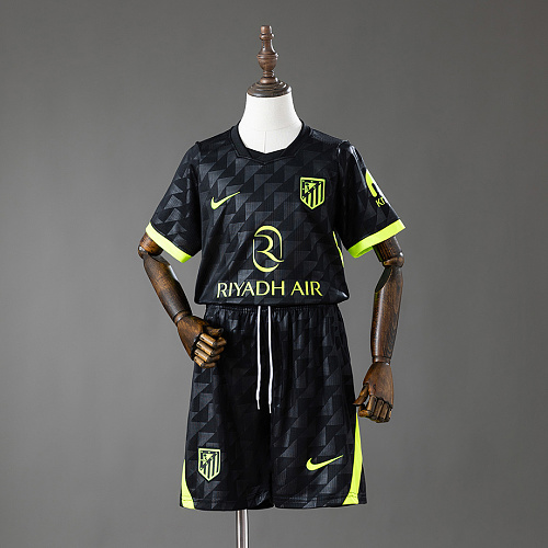 Atletico Madrid Atletico Madrid 26/27 Away Kids Kit Jersey Size：16-28