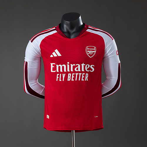 Arsenal Arsenal 26/27 Home Player Version Long Sleeved Jersey S-3XL