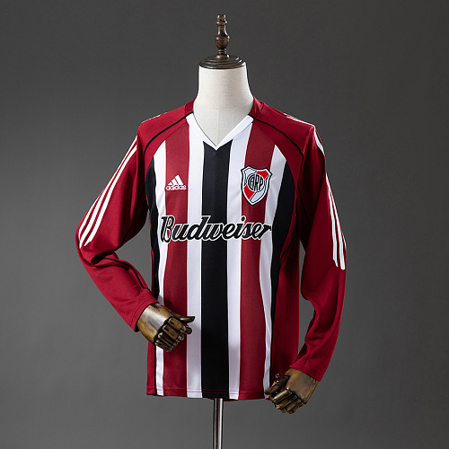 River Plate River Plate 05/06 Away Long Sleeve Retro Jersey S-XXL