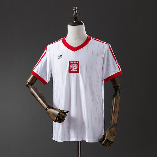 Poland Poland 1982 Home Retro Jersey S-XXL