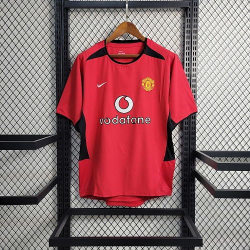 Manchester United Retro M-U 02-04 home S-XXL