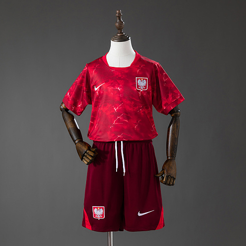 Poland Poland 2026 Away Kids Kit Jersey Size 16-28