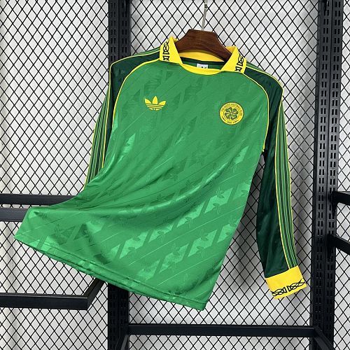 Celtic Celtic 2024/25 Special Edition Long Sleeves Retro Jersey S-XXL