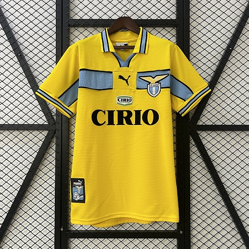 Lazio Retro shirt Lazio 98/99 yellow S-XXL