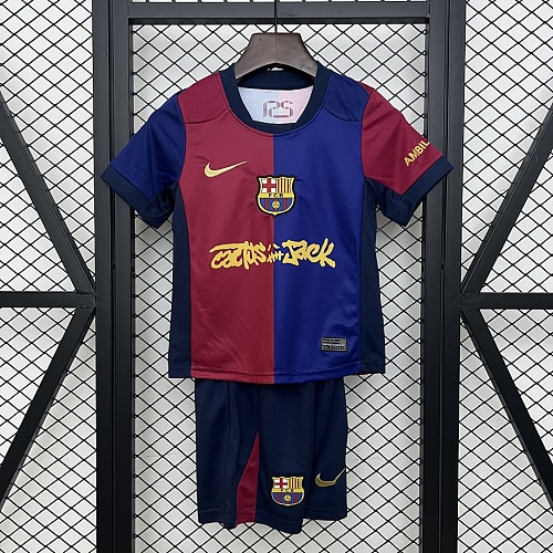 Barcelona 25/26 kids Barcelona home size: 16-28