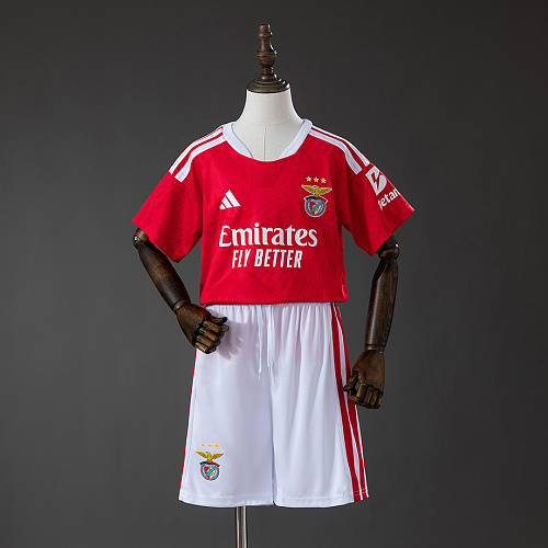 S.L. Benfica Benfica 26/27 Home Kids Kit Jersey Size 16-28