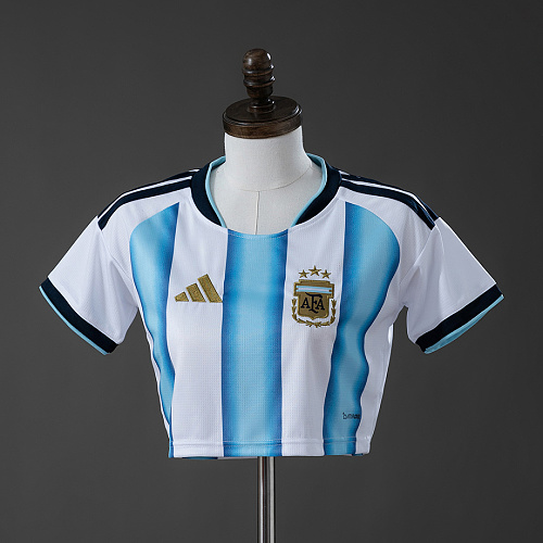 Argentina Argentina 2026 Home Women's Crop Top Style S-XXL