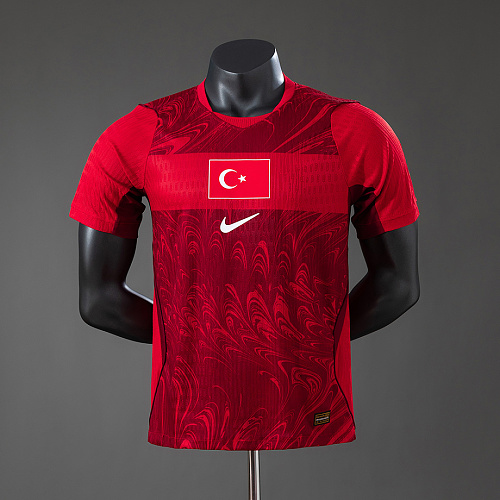 Turkey Turkiye 2026 Home Player Version Jersey S-4XL