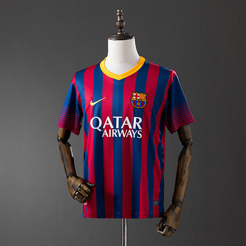 Barcelona Barcelona 13/14 Home Retro Jersey S-XXL