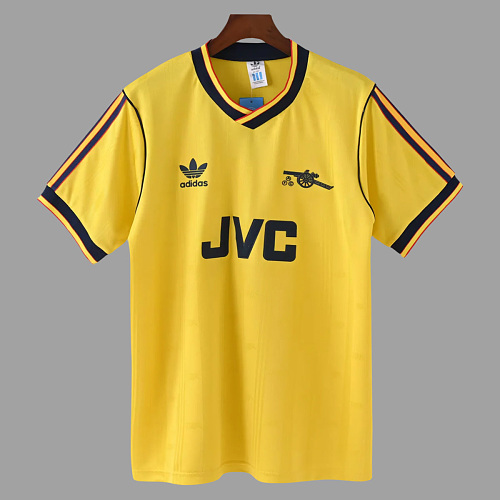 Arsenal 86/88 Arsenal Away Retro Soccer Jersey