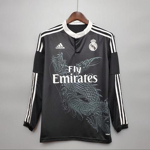Real Madrid Retro Long Sleeve Real Madrid 13/14 Third Away S-XXL