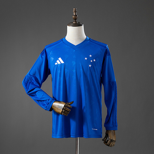 Cruzeiro Cruzeiro 26/27 Home Long Sleeve Jersey S-4XL