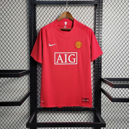 Manchester United Retro 07-08 M-U Home S-XXL