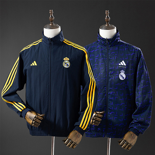 Real Madrid 25/26 Real Madrid Trench Coat Reversible S-3XL