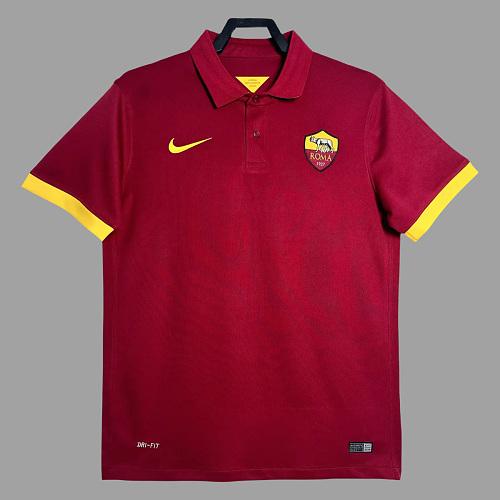 Roma 14/15 Roma Home Retro Soccer Jersey