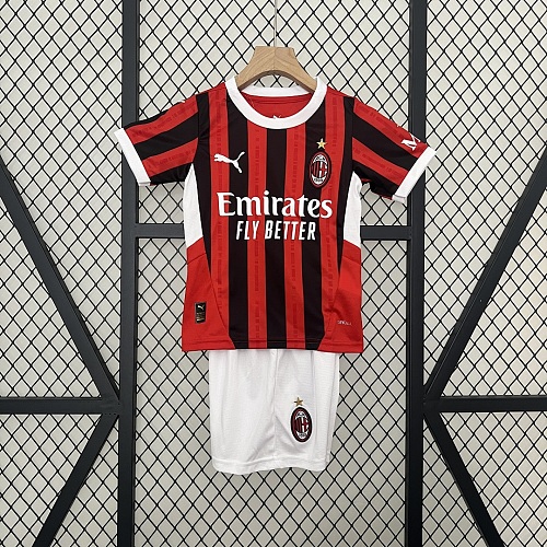AC Milan 24/25 kids AC Milan home size: 16-28