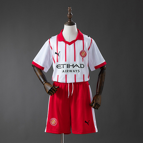 Girona Girona 25/26 Home kids kit Jersey size 16-28