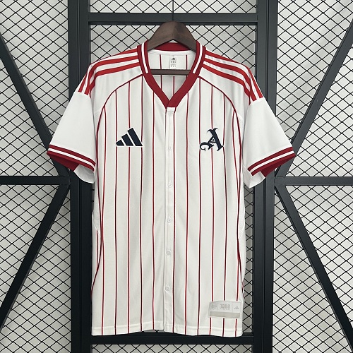 Arsenal 25/26 Arsenal Baseball Jersey S-4XL