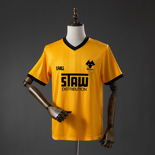 Wolverhampton Wanderers Wolves 86/87 Home Retro Jersey S-XXL
