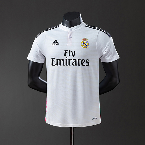 Real Madrid Real Madrid 14/15 Home Player Version Retro Jersey S-3XL
